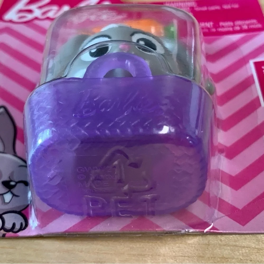 BARBIE Pet Animal Accessories with Tote Set Bunny Rabbit NWT